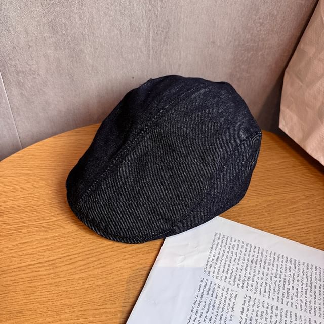 TAAK-Denim Flat Cap