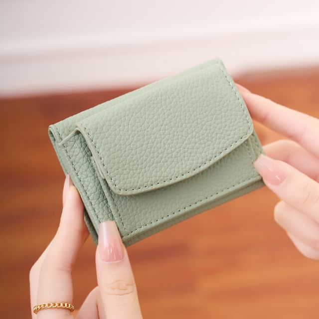 tablarosa-Faux Leather Card Holder