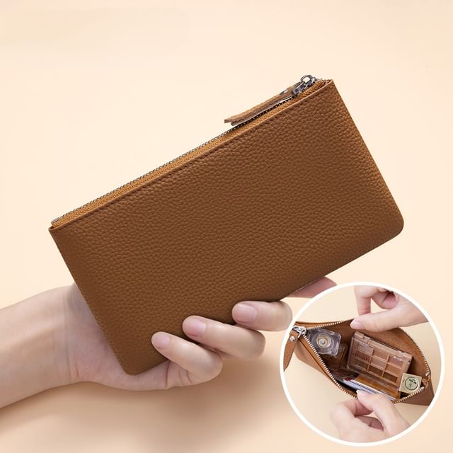 tablarosa-Faux Leather Make Up Pouch