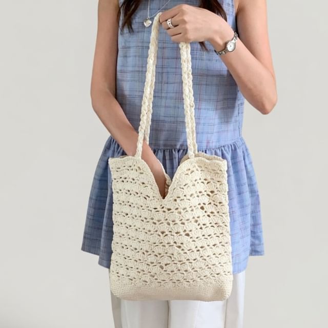 TangTangBags-Crochet Tote Bag