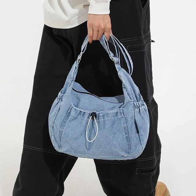 TangTangBags-Denim Shoulder Bag