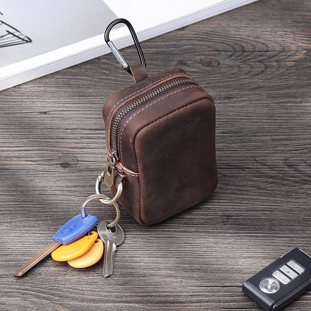 Taomicmic-Faux Leather Key Pouch