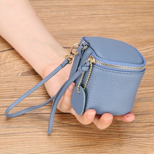 Taomicmic-Faux Leather Makeup Pouch