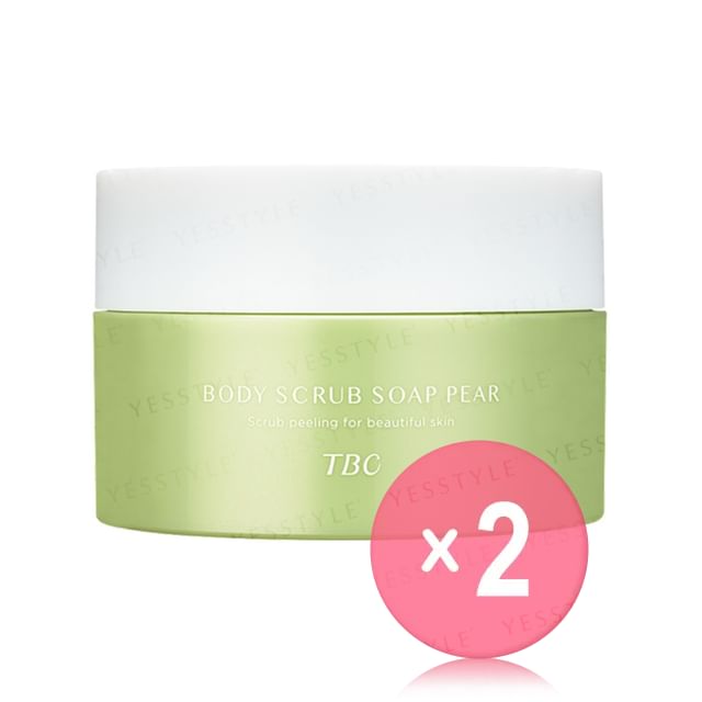 TBC-Body Scrub Soap Pear 2pcs Bundle Set