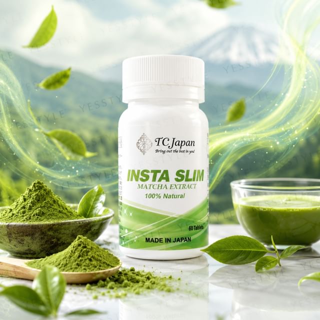 TC JAPAN-Insta Slim Matcha Extract Half Bottle