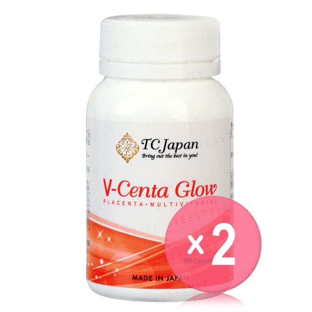 TC JAPAN-V-Centa Glow Placenta Multivitamins 2pcs Bundle Set