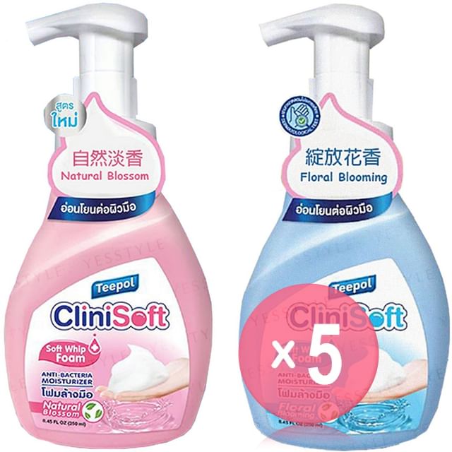 Teepol-Hand Washing Foam 5pcs Bundle Set
