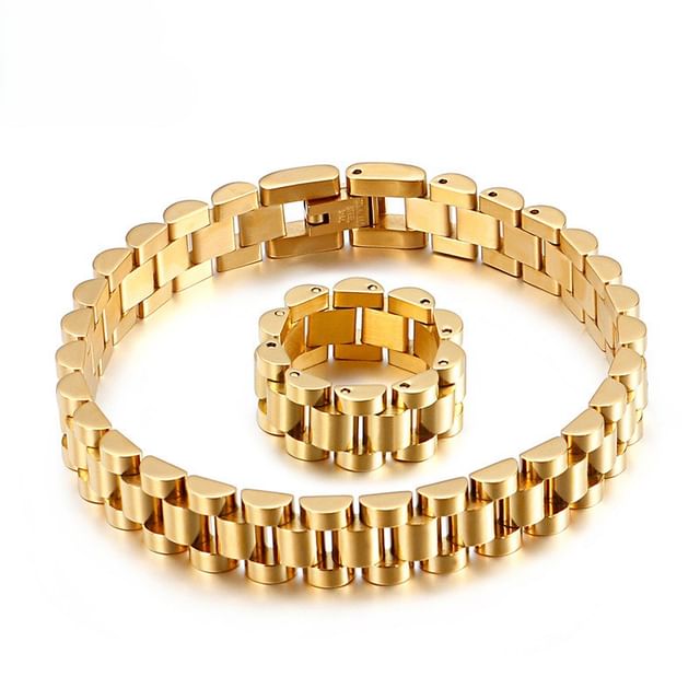 Tenri-3-Link Ring Bracelet