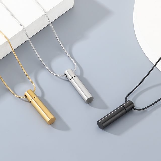 Tenri-Bottle Pendant Necklace