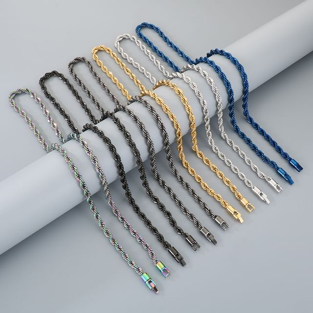 Tenri-Braided Bracelet Necklace