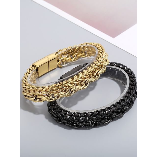 Tenri-Braided Chain Bracelet