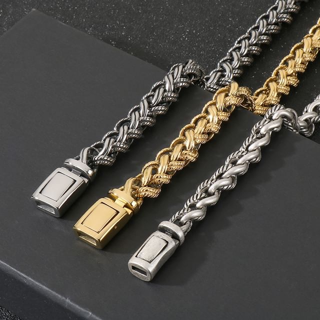 Tenri-Braided Chain Necklace