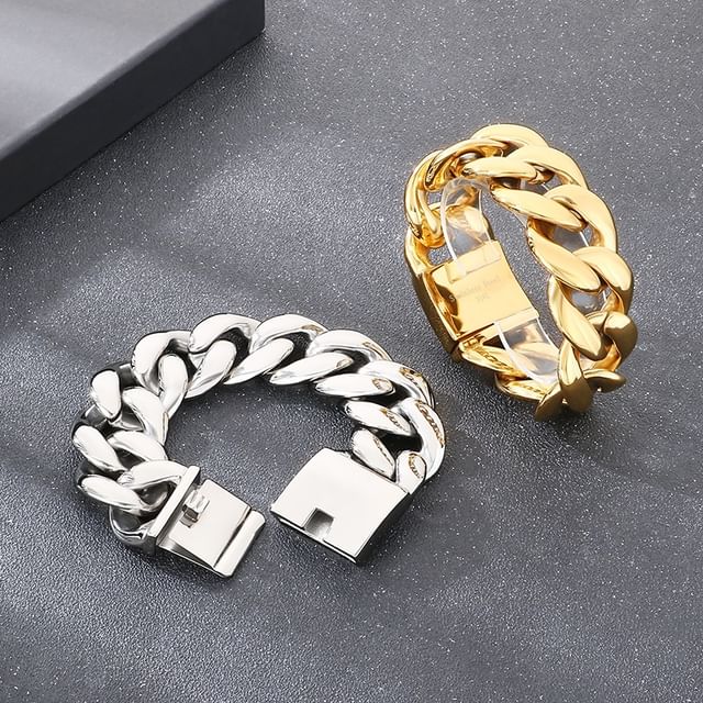 Tenri-Curb Chain Bracelet