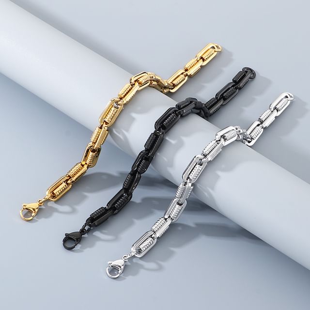 Tenri-Curb Chain Bracelet
