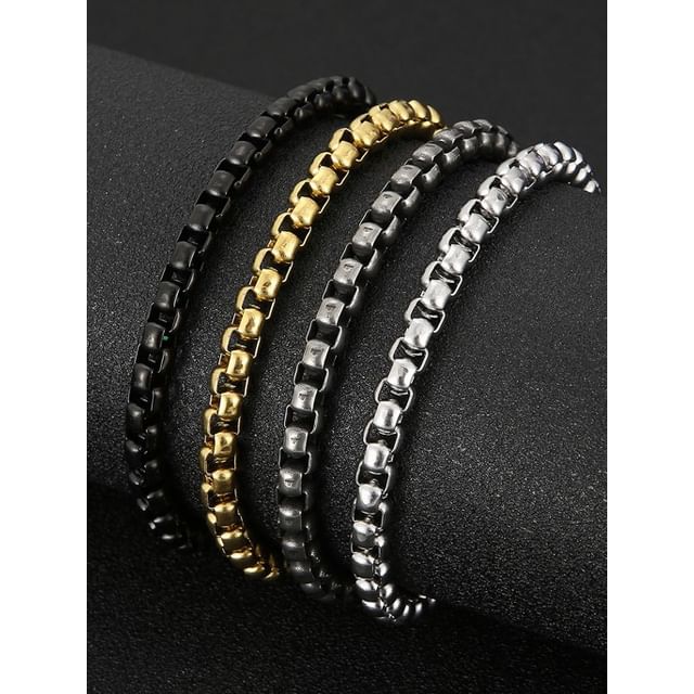 Tenri-Curb Chain Bracelet