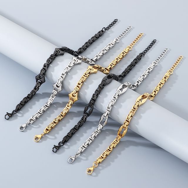 Tenri-Interlock Matte Bracelet