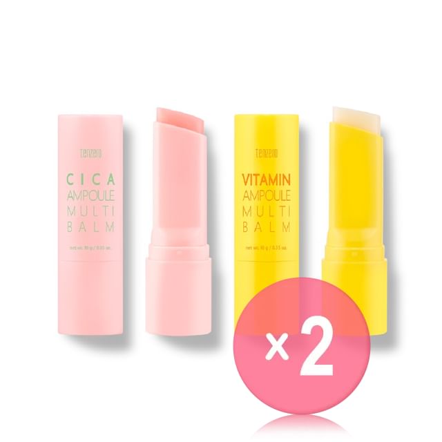 TENZERO-Ampoule Multi Balm - 2 Types 2pcs Bundle Set