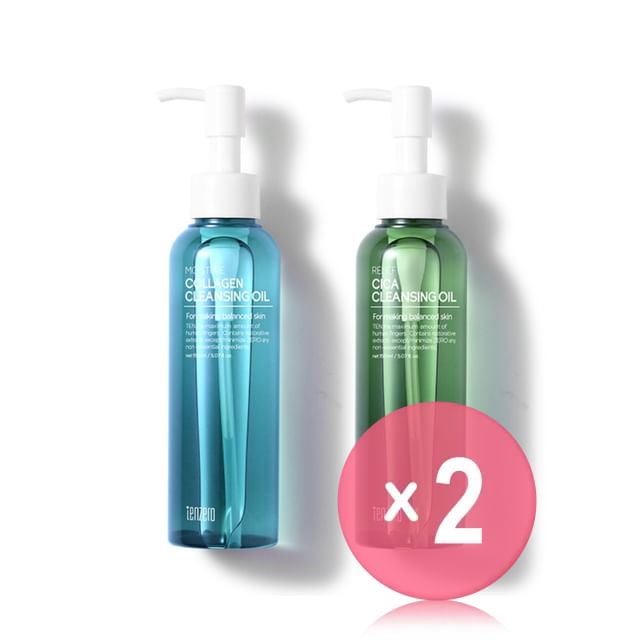 TENZERO-Cleansing Oil - 2 Types 2pcs Bundle Set