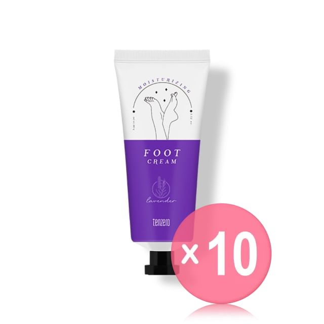 TENZERO-Moisturizing Foot Cream 10pcs Bundle Set