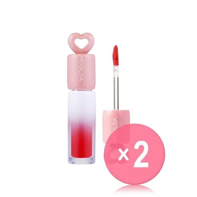 TENZERO-MOOLDA Love Core Tattoo Water Tint - 20 Colors 2pcs Bundle Set