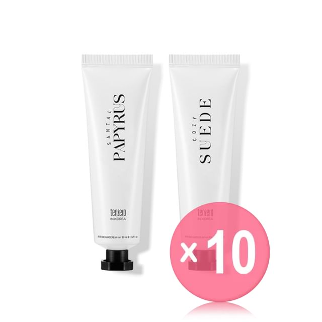 TENZERO-Perfume Handcream - 2 Types 10pcs Bundle Set