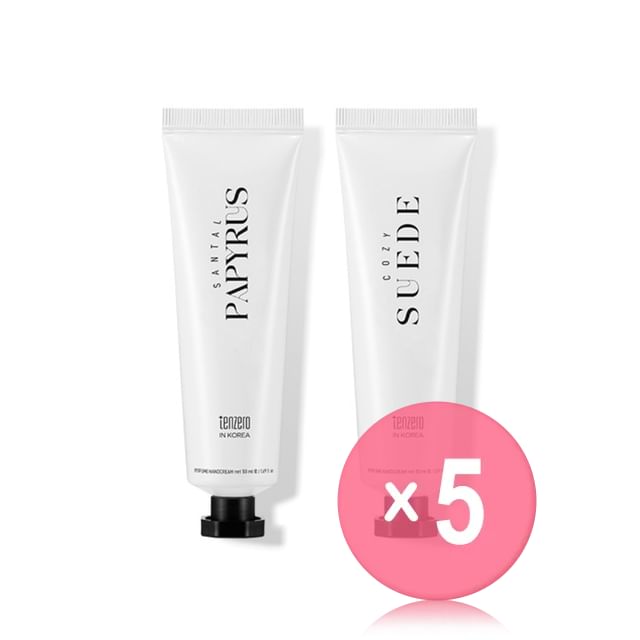 TENZERO-Perfume Handcream - 2 Types 5pcs Bundle Set