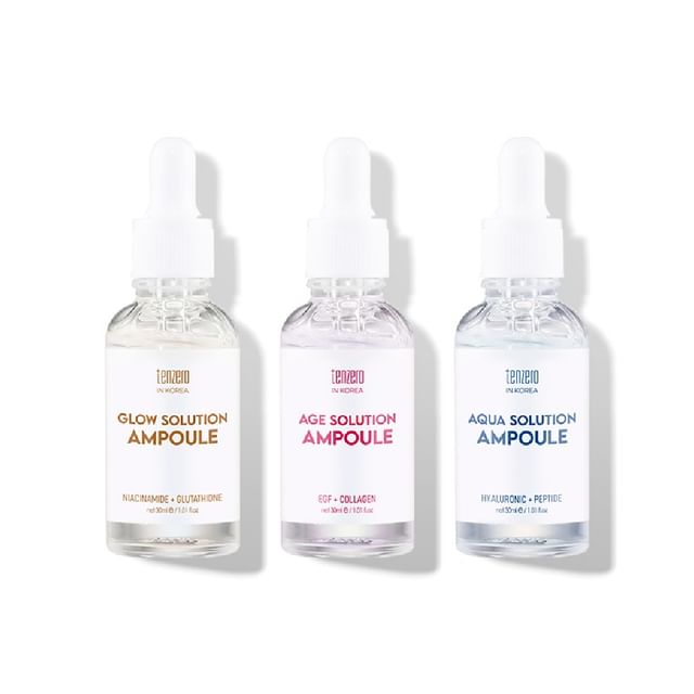 TENZERO-Solution Ampoule - 3 Types