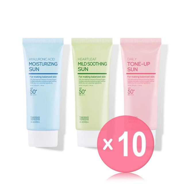 TENZERO-Sun - 3 Types 10pcs Bundle Set