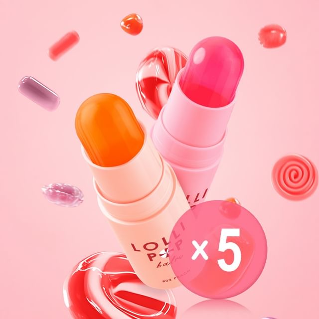 THA-Lollipop Balm 5pcs Bundle Set
