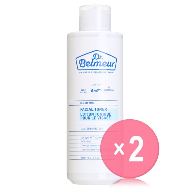 THE FACE SHOP-Dr Belmeur Clarifying Toner 200ml 2pcs Bundle Set