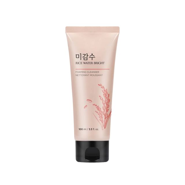THE FACE SHOP-Rice Water Bright Foaming Cleanser Mini - Mousse nettoyante éclat à leau de riz petit format