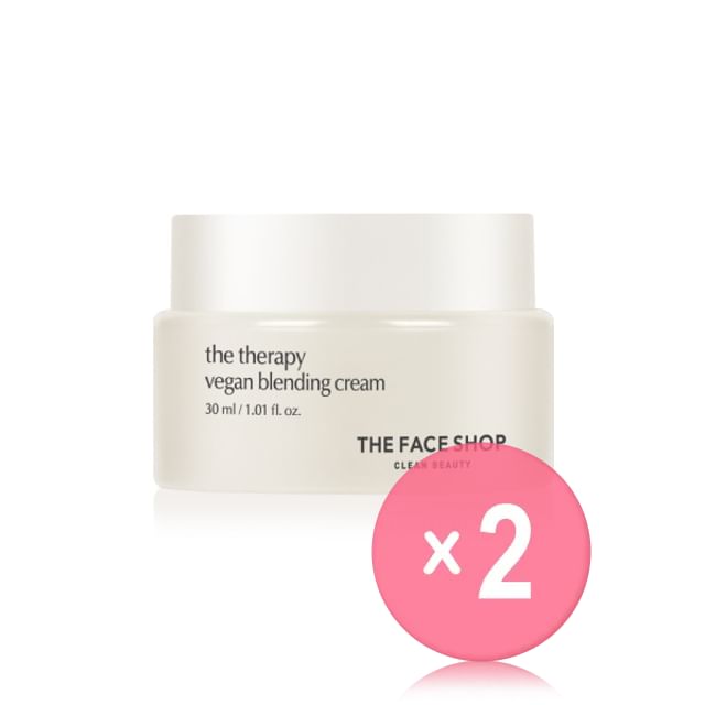 THE FACE SHOP-The Therapy Vegan Blending Cream Mini 2pcs Bundle Set