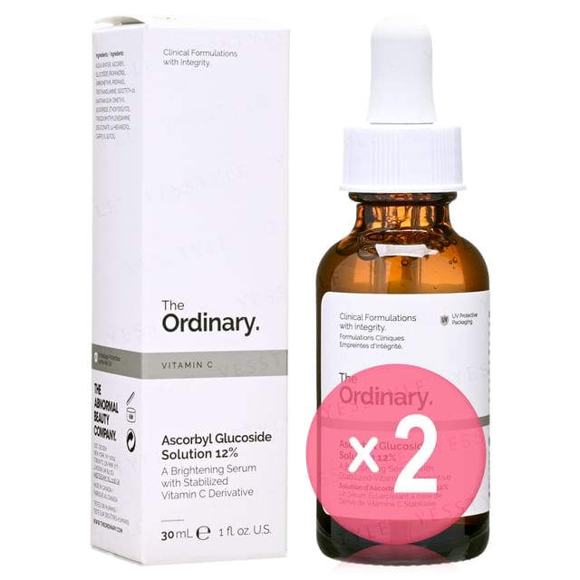 The Ordinary-Ascorbyl Glucoside Solution 12 2pcs Bundle Set
