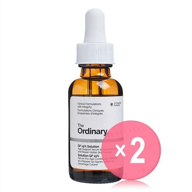 The Ordinary-GF 15 Solution Serum 2pcs Bundle Set