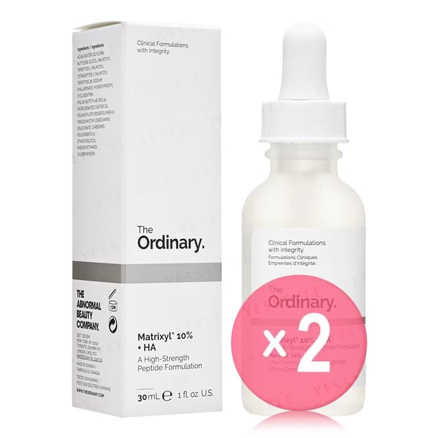 The Ordinary-Matrixyl 10 HA Serum 2pcs Bundle Set