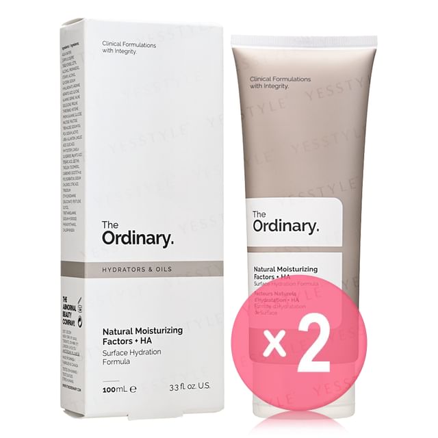The Ordinary-Natural Moisturizing Factors HA Emulsion 2pcs Bundle Set