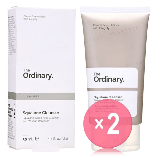 The Ordinary-Squalane Cleanser 2pcs Bundle Set