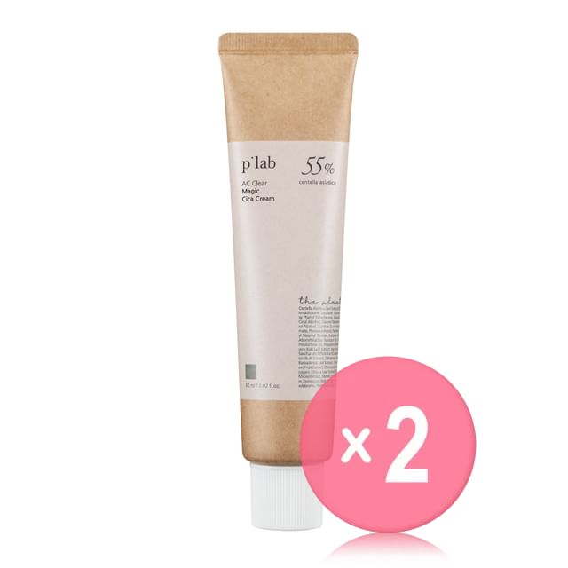 THE PLANT BASE-AC Clear Magic Cica Cream 2pcs Bundle Set