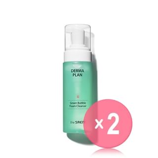 The Saem-Derma Plan Green Bubble Foam Cleanser 2pcs Bundle Set