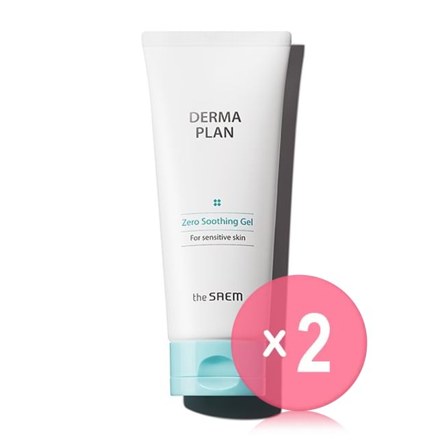 The Saem-Derma Plan Zero Soothing Gel 2pcs Bundle Set