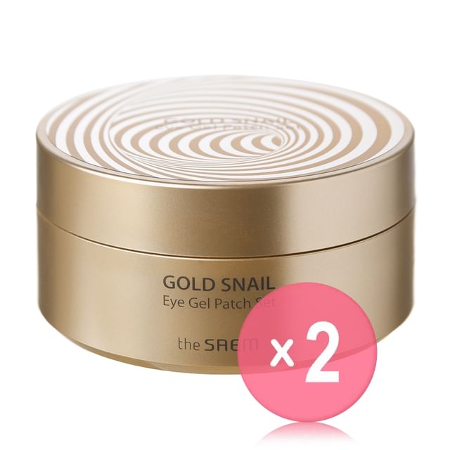 The Saem-Gold Snail Eye Gel Patch Set 2pcs Bundle Set