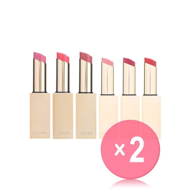 The Saem-M Touch Shine Lipstick - 6 Colors 2pcs Bundle Set