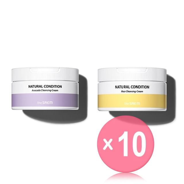 The Saem-Natural Condition Cleansing Cream - 2 Types 10pcs Bundle Set
