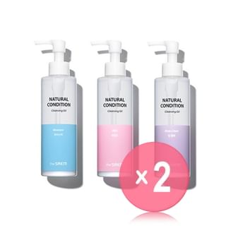 The Saem-Natural Condition Cleansing Oil - 3 Types 2pcs Bundle Set