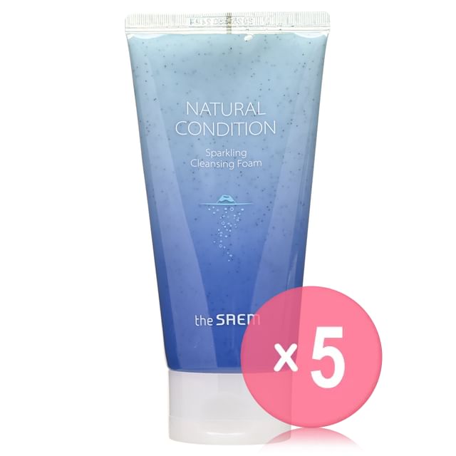 The Saem-Natural Condition Sparkling Cleansing Foam 5pcs Bundle Set