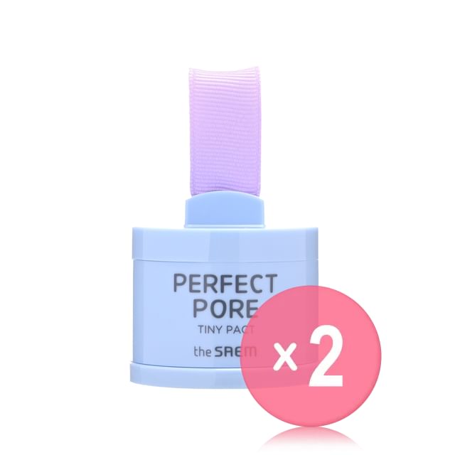 The Saem-Perfect Pore Tiny Pact 2pcs Bundle Set