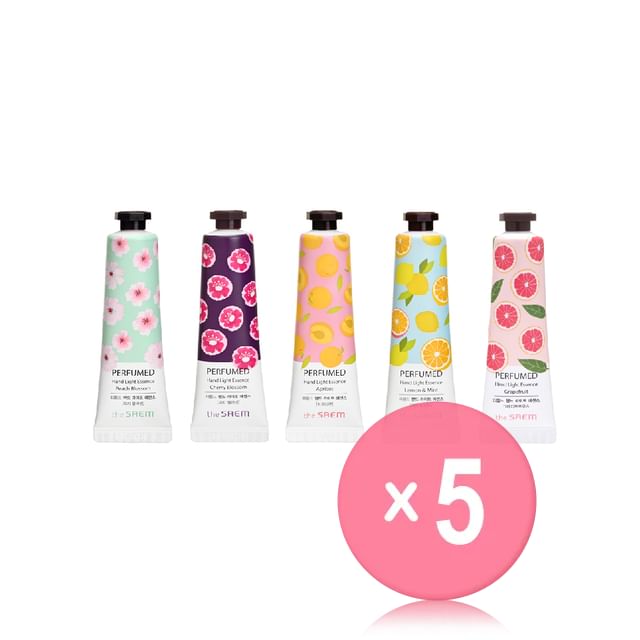 The Saem-Perfumed Hand Light Essence - 5 Types 5pcs Bundle Set