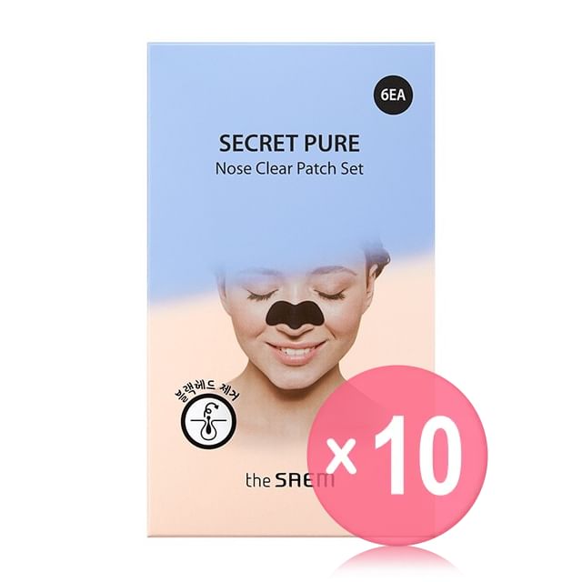 The Saem-Secret Pure Nose Clear Patch Set 10pcs Bundle Set