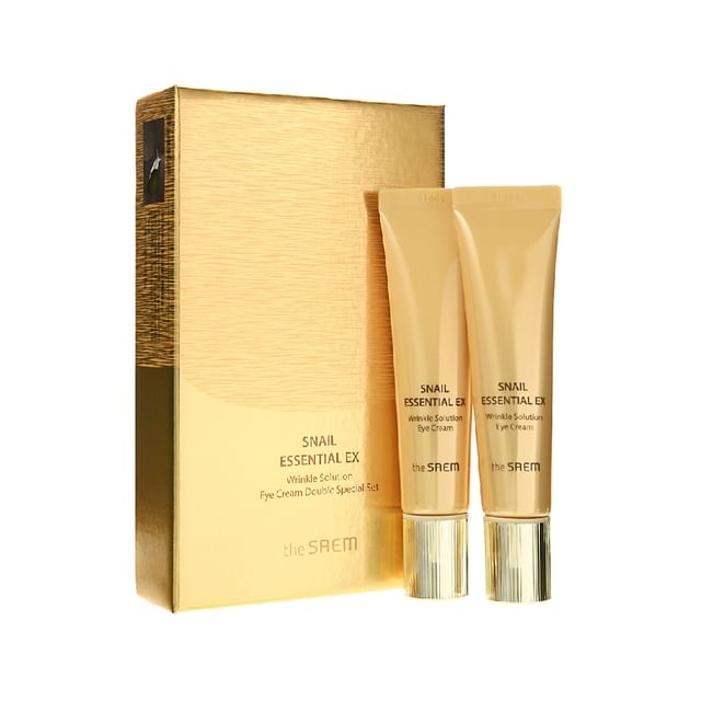 The Saem-Snail Essential EX Wrinkle Solution Eye Cream Double Special Set