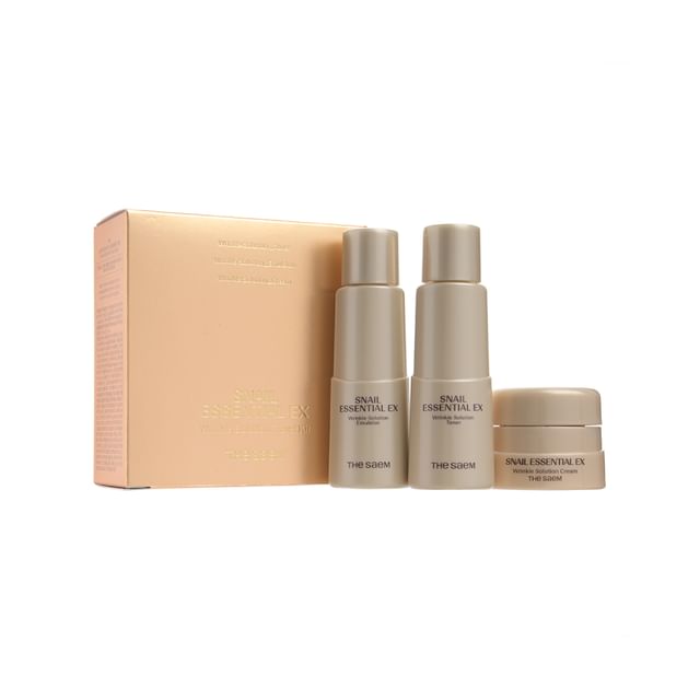 The Saem-Snail Essential EX Wrinkle Solution Travel Kit